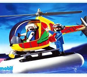 Playmobil Aventuriers hélicoptère de surveillance 3220