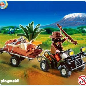 Playmobil Quad safari et braconnier 4834