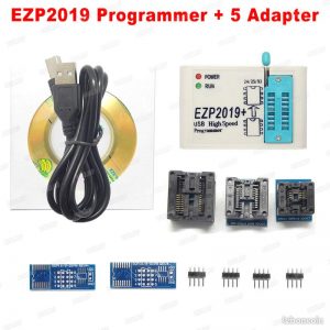 4483 –  EZP2019 with 5 adapt -Programmateur USB haute vitesse neuf