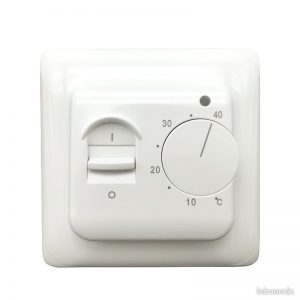 4001 -Thermostat de chauffage électrique manuel neuf