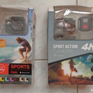 5184 –  2 Caméras Sport Action neuves caméra de sport étanche avec Télécommande