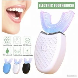 1389 – Brosse à dents électrique intelligente pour blanchir les dents neuve