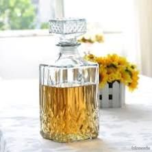 1767 – Bouteille en verre de luxe pour whisky, Carafe pour alcool neuve