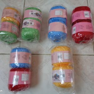 2444 –  Fil 100% coton pour Crochet Coloré neuf