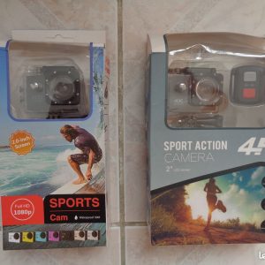 5184 –  2 Caméras Sport Action neuves caméra de sport étanche avec Télécommande