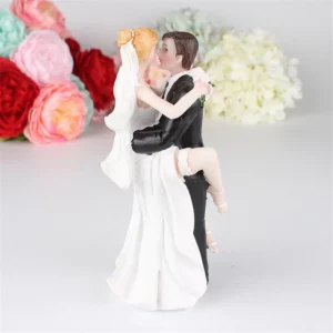 6017 –   Superbe figurine de mariage pour gâteau de mariage. neuve