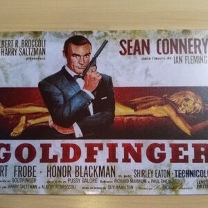 9089 Plaque Goldfinger