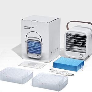 6251 – Ventilateur de climatiseur portable, petit ventilateur de refroidissement d’air USB neuf