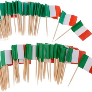 6330 – Mini drapeau d’italie 100 pièces neufs