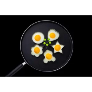 6236 – moule de cuisson en acier inoxydable rond pour pancakes , blinis , oeufs  neuf