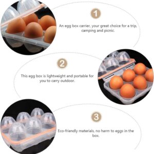 6364 – Boîte à œufs transparente neuve