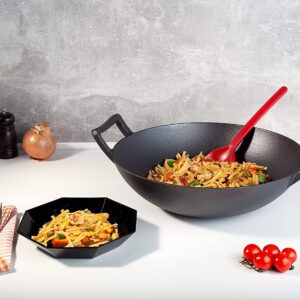 6550–  Wok en Fonte Professionnel 32 cm neuf