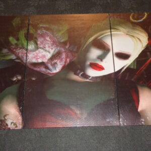 6486 –  tableau 3 pièces joker et harley quinn 150 x 70 cm neuf