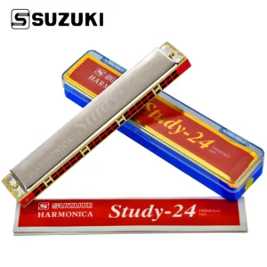 6519 – harmonica suzuki study-24 tremolo neuf