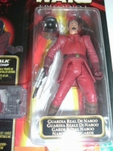 0015 – Figurine Star Wars Garde Royal Naboo neuve