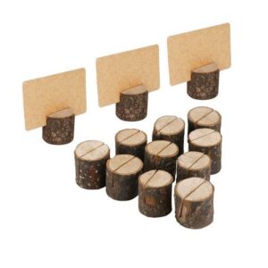 9168 – Porte cartes bois 10 pcs