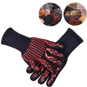 6676 – Gants de Barbecue,Gants de Cuisine,Gants de Four Jusqu’à 800°C neufs