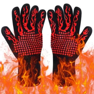 6676 – Gants de Barbecue,Gants de Cuisine,Gants de Four Jusqu’à 800°C neufs