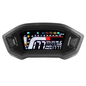 6725 – Compteur de Vitesse de Moto tachymètre LCD neuf
