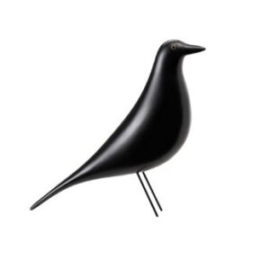6774 – Statue oiseau noir neuve