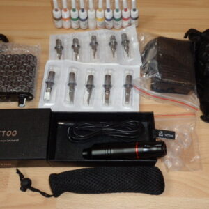 7059 –Kit de tatouage avec fournitures de tatouage neuf