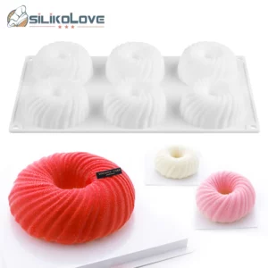 7118 – Moules à gâteaux en Silicone tissage de fil, en forme de boule neuf