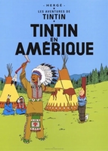 0001 – Poster Tintin en Amérique neuf