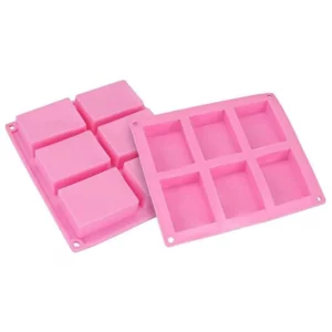 7113 – Moule en Silicone rectangulaire à 6 cavités neuf