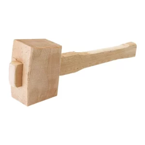 7445 – Maillet en bois massif  245mm neuf