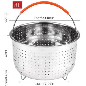 8155 – Panier à Vapeur Acier Inoxydable neuf