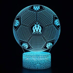 8378 – Lampe de Table Olympique de Marseille neuve