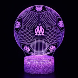 8378 – Lampe de Table Olympique de Marseille neuve