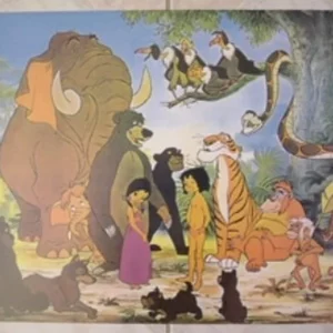 AFFICHE n° 083 – Poster Le livre de la jungle Disney neuf