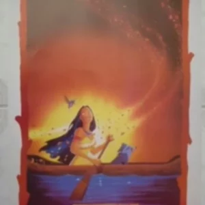 AFFICHE n° 084 – Poster Pocahontas Disney neuf
