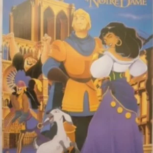 AFFICHE n° 086 – Poster Notre Dame de Paris Disney neuf