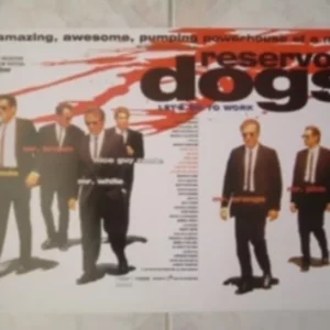 AFFICHE n° 108 – Poster Réservoir Dogs film neuf