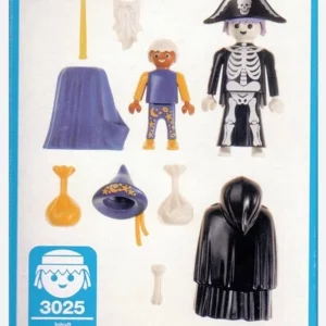 Playmobil 3025 Squelette et magicien d’halloween neuf