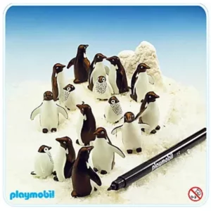 Playmobil 3671 Pingouins et feutre color neuf