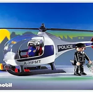 Playmobil 3908 Policiers d’intervention hélicoptère neuf
