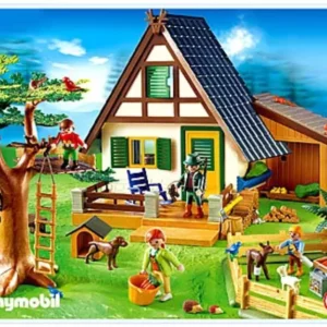 Playmobil 4207 Animaux et maison forestière neuf
