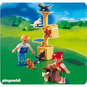 Playmobil 4347 Enfants et arbre à chats neuf