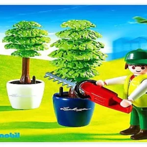 Playmobil 4485 Jardinier avec taille haie neuf