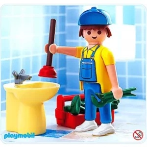 Playmobil 4655 Plombier neuf