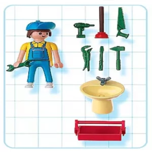 Playmobil 4655 Plombier neuf