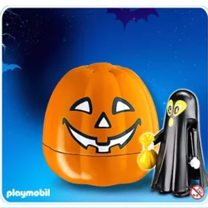 Playmobil 4771 Citrouille halloween avec fantôme noir neuf