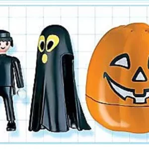 Playmobil 4771 Citrouille halloween avec fantôme noir neuf