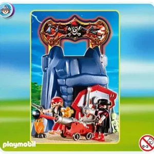 Playmobil 4776 Rocher des pirates transportable neuf