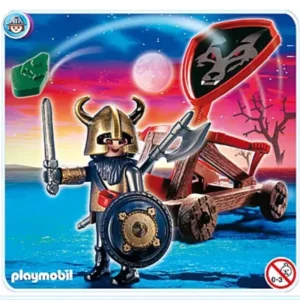 Playmobil 4812 Chevaliers des loups et catapulte neuf