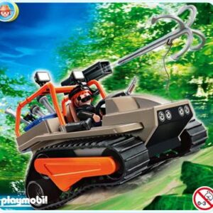 Playmobil 4846 Véhicule à chenille et brigand neuf