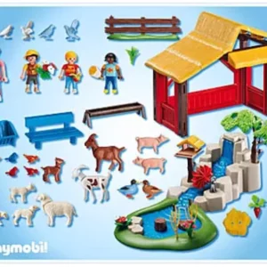 Playmobil 4851 Parc animalier avec famille neuf